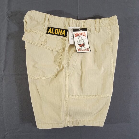NWT Birdwell Beach Britches Mens 31 (32x7) RipStop Shorts Button Fly Drawstring - Picture 3 of 5